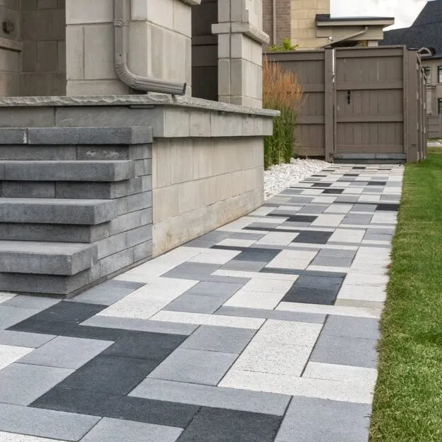 SERIES 8"X8" 70mm (Black Granite)