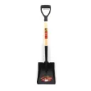 Shovel Square Mouth 38in x 9-1/2in Blade Wood D-Handle