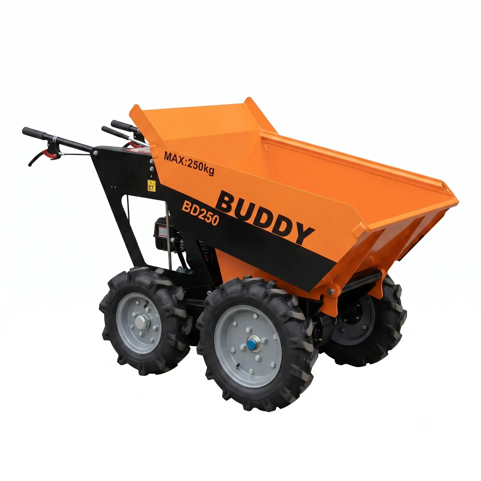 BD 250	Power wheel barrel with Honda GXV160 5.5HP; Max Load Capacity: 240KG