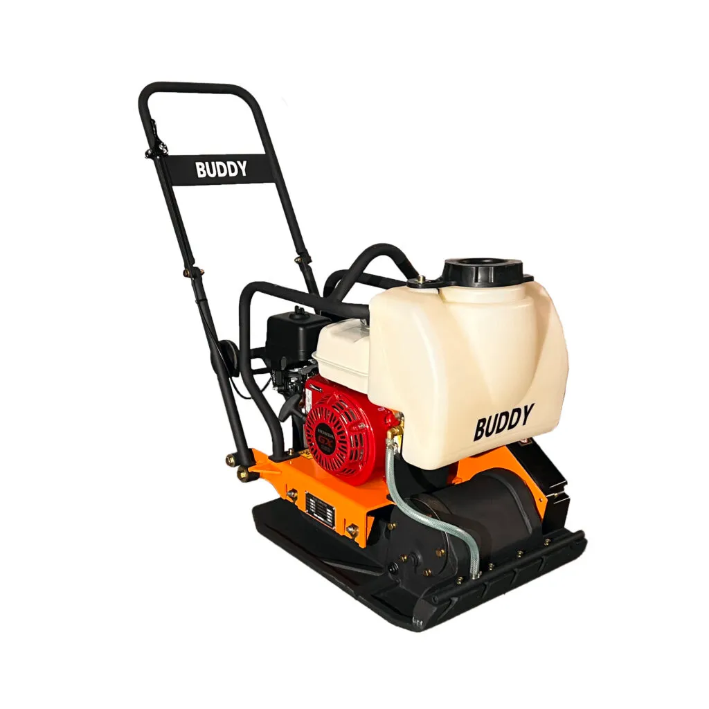 BT 100 Plate compactor with Honda GX160 5.5HP; Water Tank & wheels included