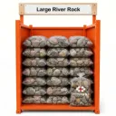 Large river rock- Bag