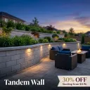 [July Promotion 30%off] Melville Tandem Wall 90