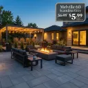 [July Promotion] Melville 60 Slab Scandina Grey