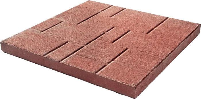 RANDOM BRICK 18X18 BROWN