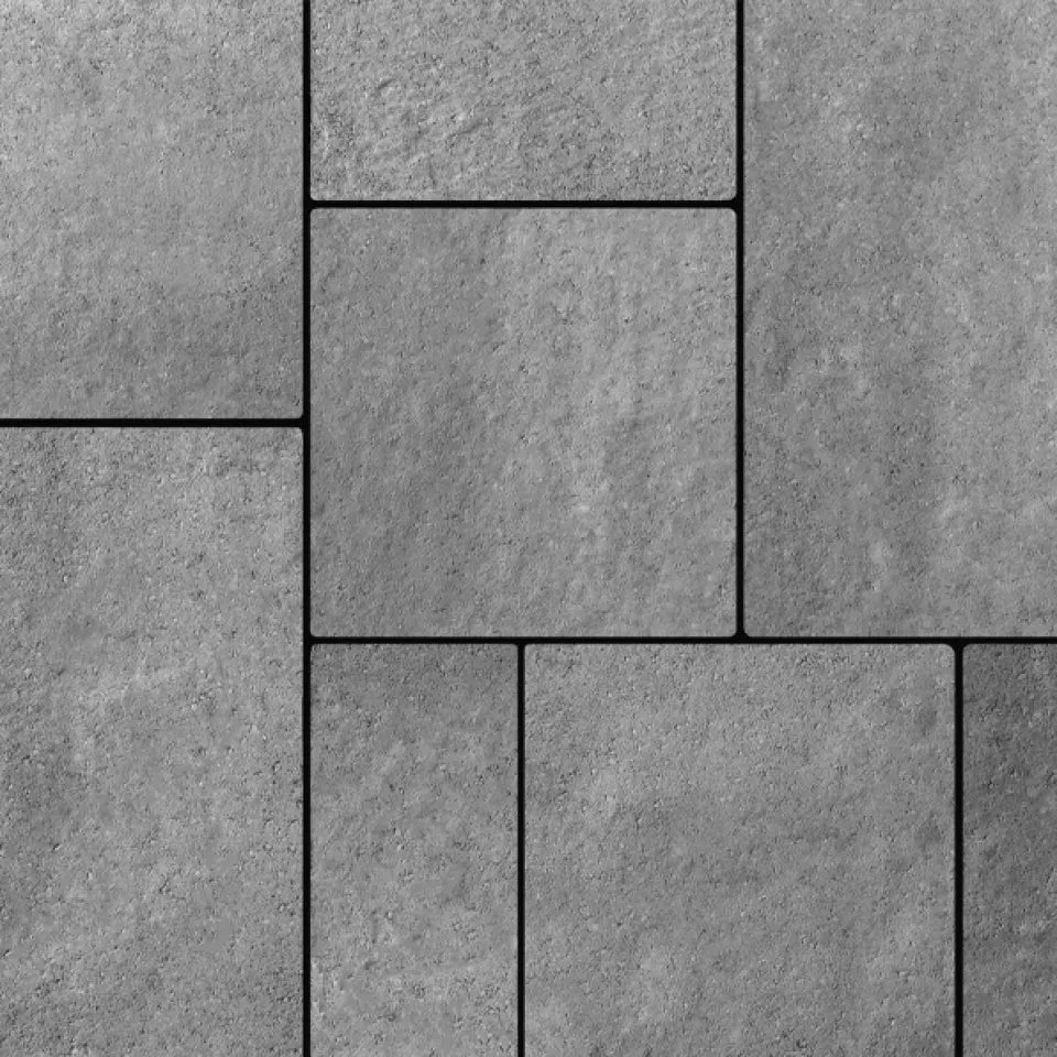 Windermere Smooth Slab 15 X 30  60mm (Dark Charcoal)