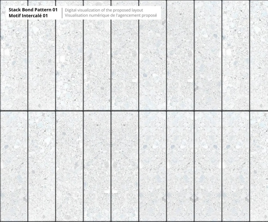 Terrazzo 600 x 150   60mm