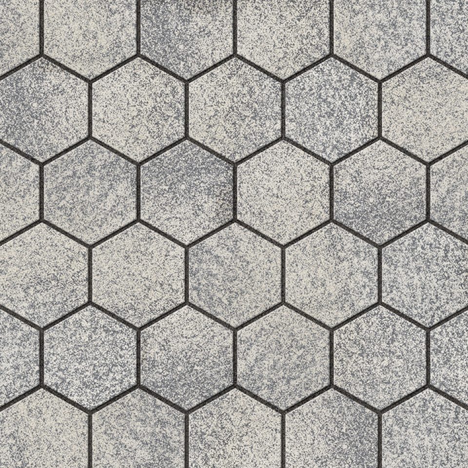 HEX 8"X8" 70mm (Winter Marvel)