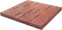 RANDOM BRICK 18X18 BROWN